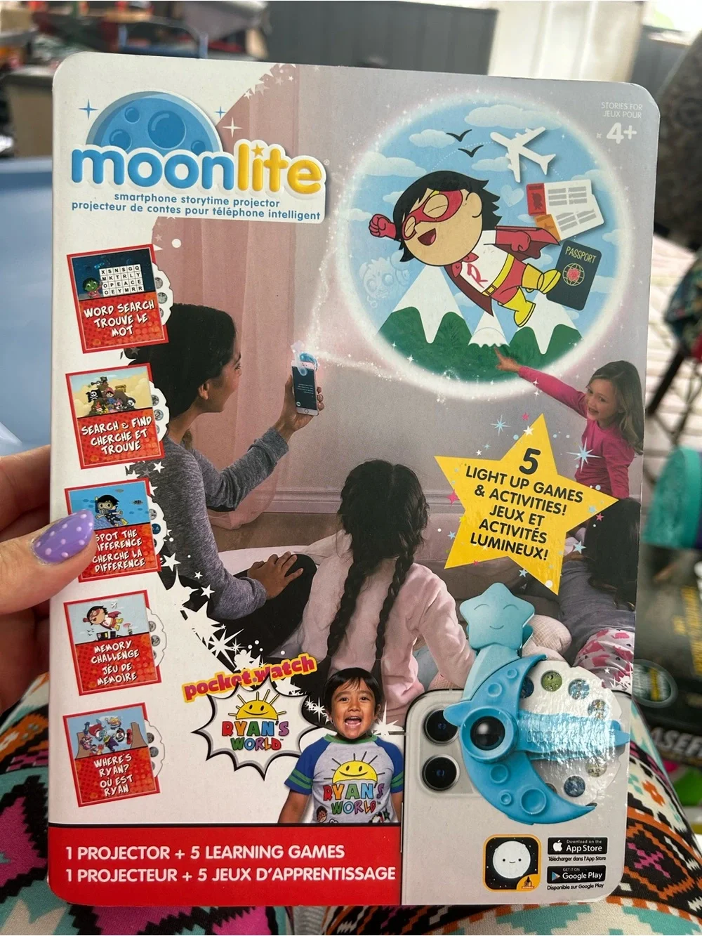Moonlite storytime projector